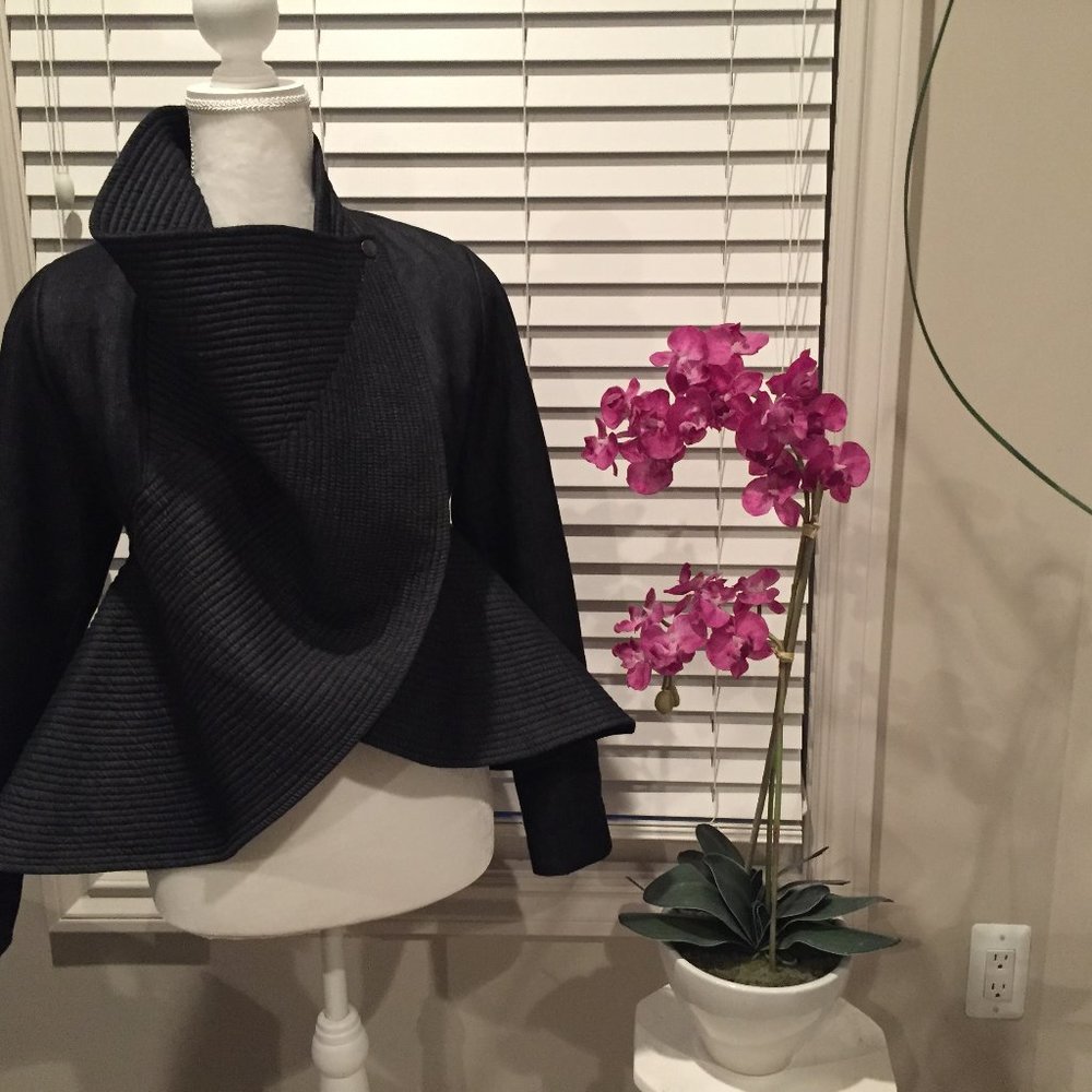 Gracia Black Denim Jacket